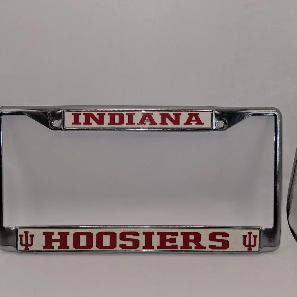 Indiana University Hoosiers Metal License Plate Frame